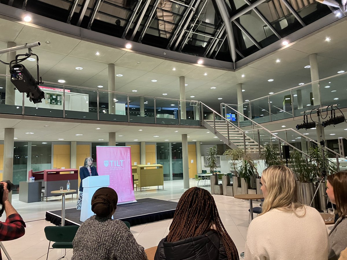 Dr Kathy Charles is kicking off our SPUR event this evening where we are celebrating the great research that our undergraduate researchers have been doing this year <a href="/NtuTilt/">Trent Institute for Learning and Teaching</a>