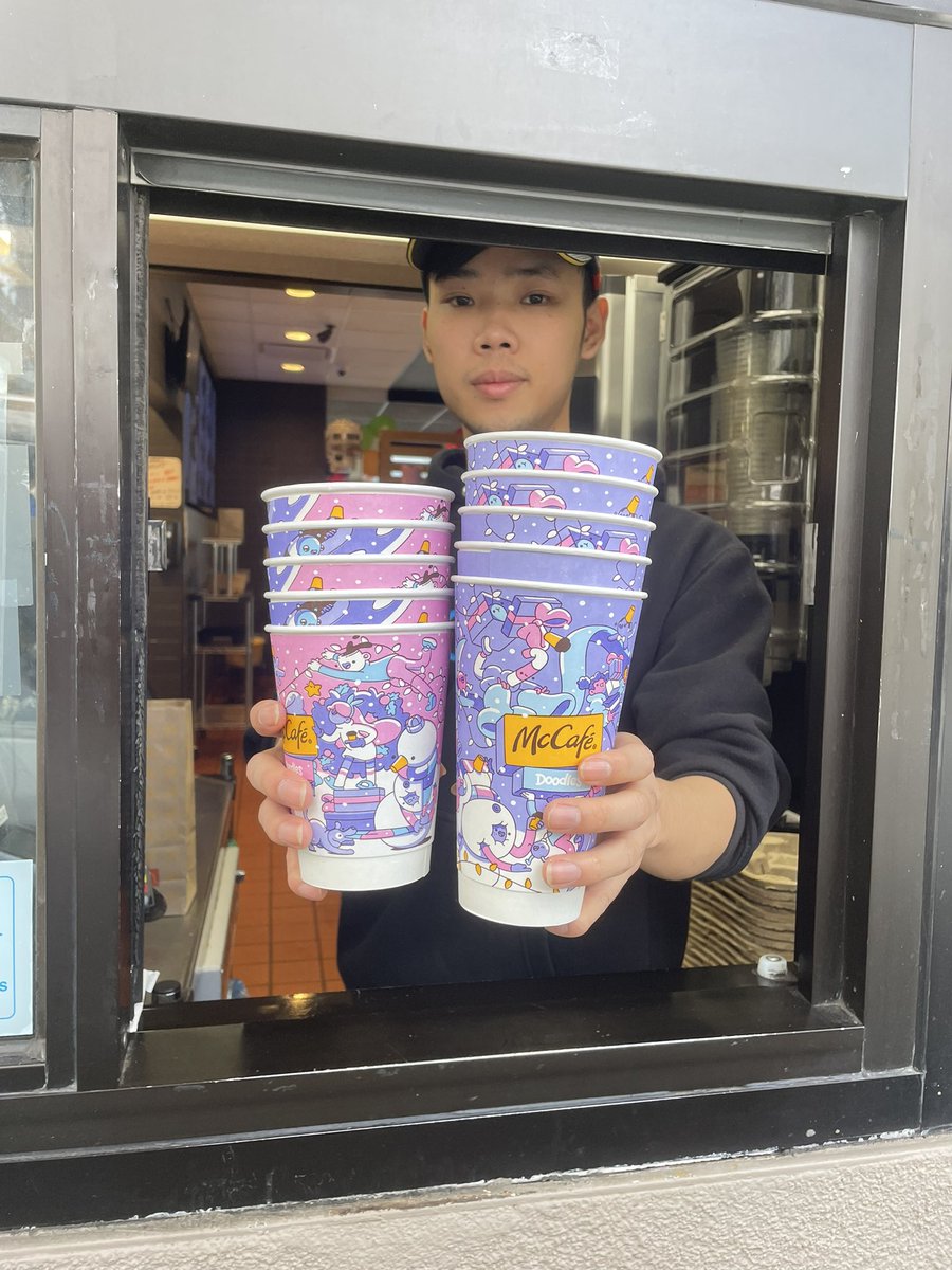 GHOSTSOL408's tweet photo. Funny as hell when you ask the McDonalds Rep for Coffee with no coffee in it. #Doodles #Doodle #McDonalds #Coffee #CoffeeFirst #McCat #Mello https://t.co/udR0MAlsfA