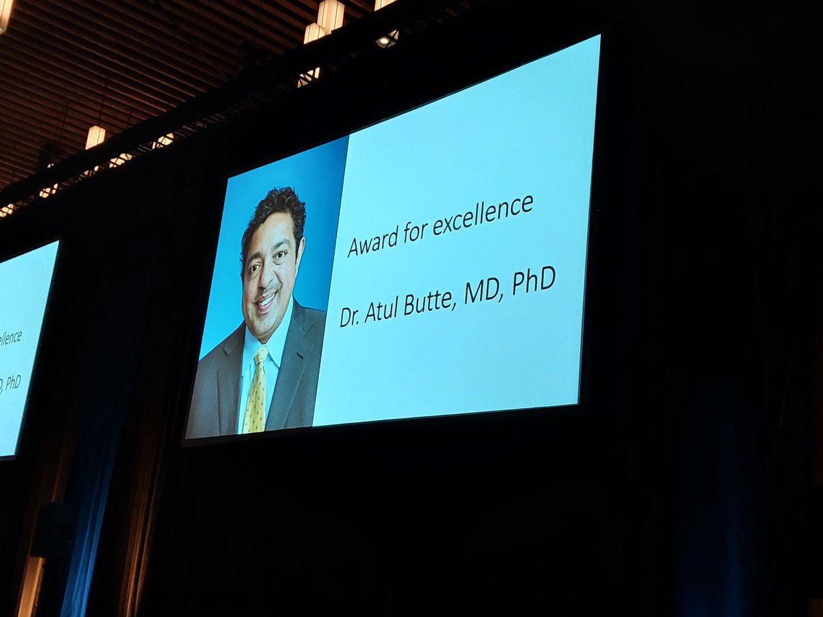 Happening now: #AMPath24 celebrates the contributions of <a href="/atulbutte/">Atul Butte</a>.