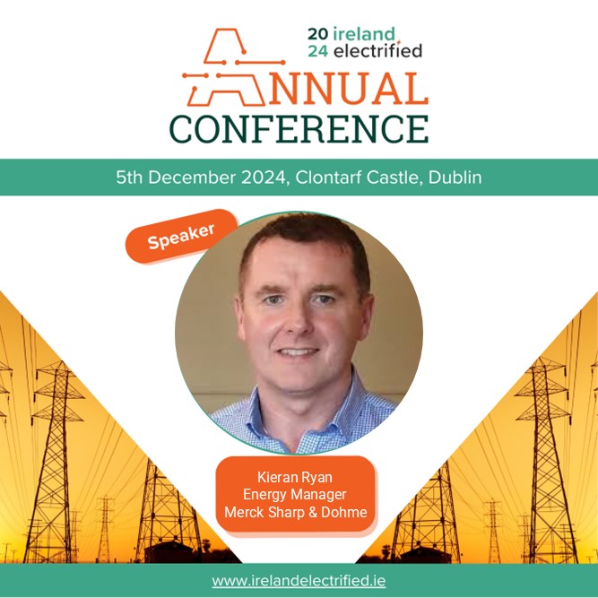 Speaking at the Ireland Electrified conference on grid connections will be Kieran Ryan of MSD. 

Policy in grid connections for electrification will be important for further development and reforms could really help accelerate growth.

More info below:
events.windenergyireland.com/event/IrelandE…