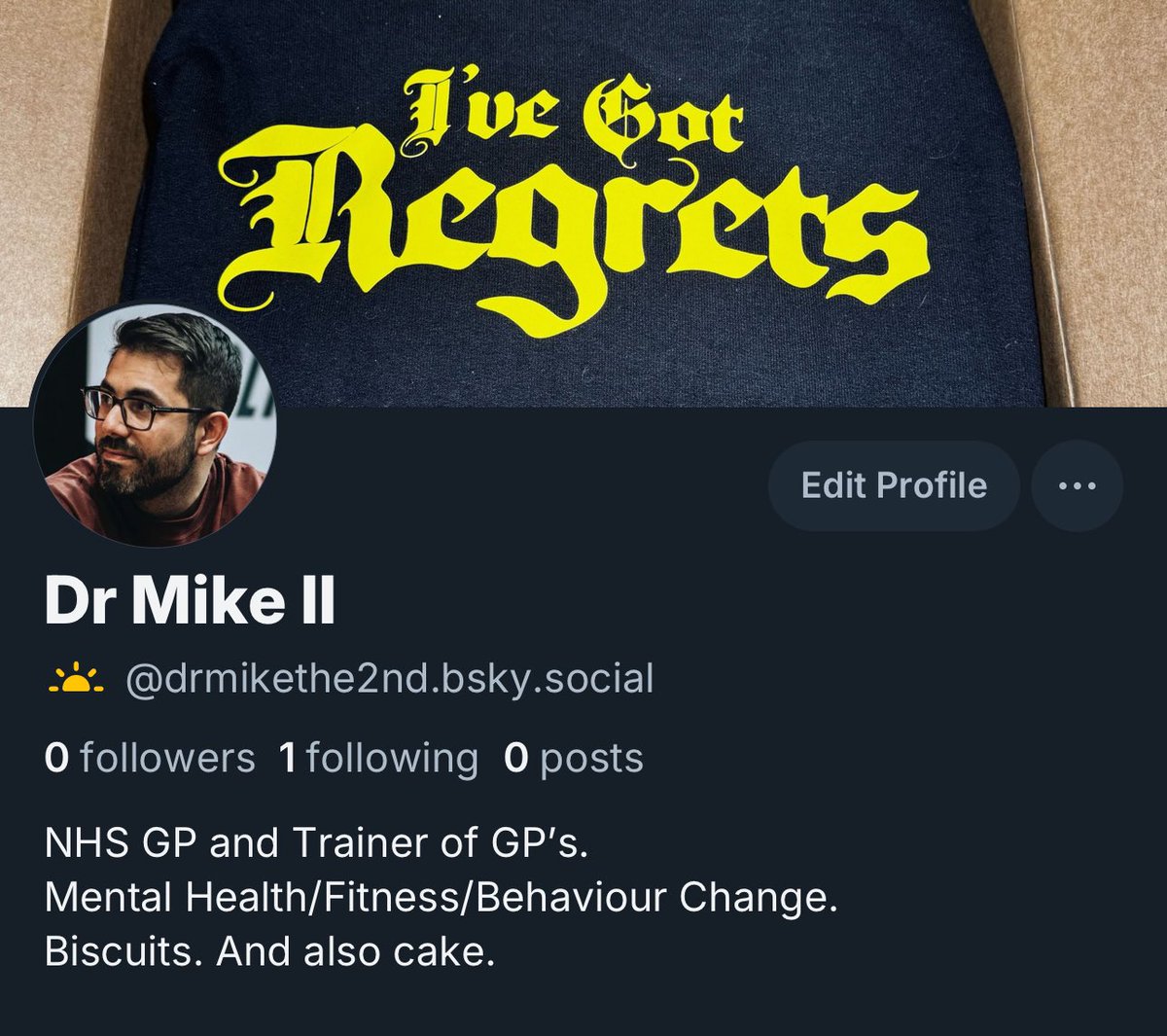 I’ve joined the other place. I don’t know what I’m doing.