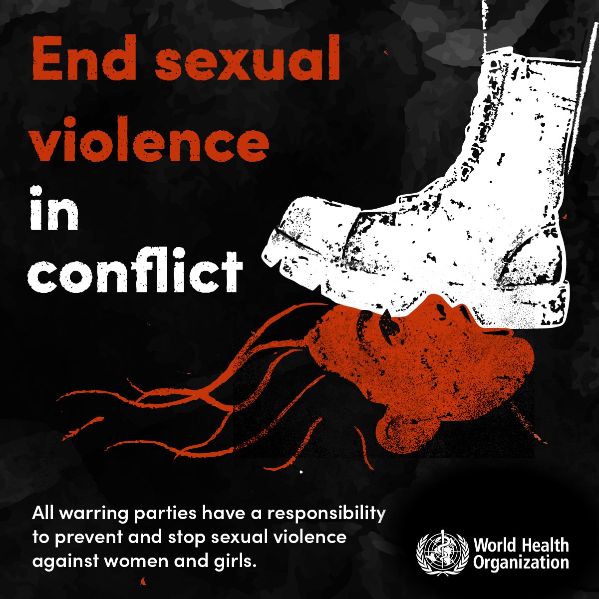 Last year, more and more women and girls living through war or armed conflicts experienced sexual violence, incl. rape as a weapon of war.

Sexual violence is used as a tactic to
🙅🏻‍♀️ Terrorize
🙅🏻‍♀️ Humiliate
🙅🏻‍♀️ Dominate

Violence against women and girls is never inevitable.

All