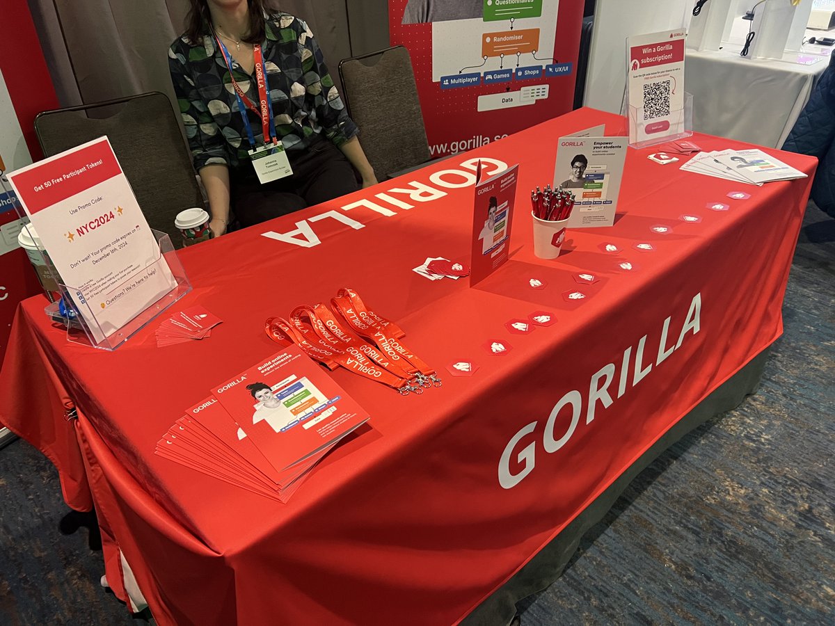 Gorilla Experiment Builder tweet media
