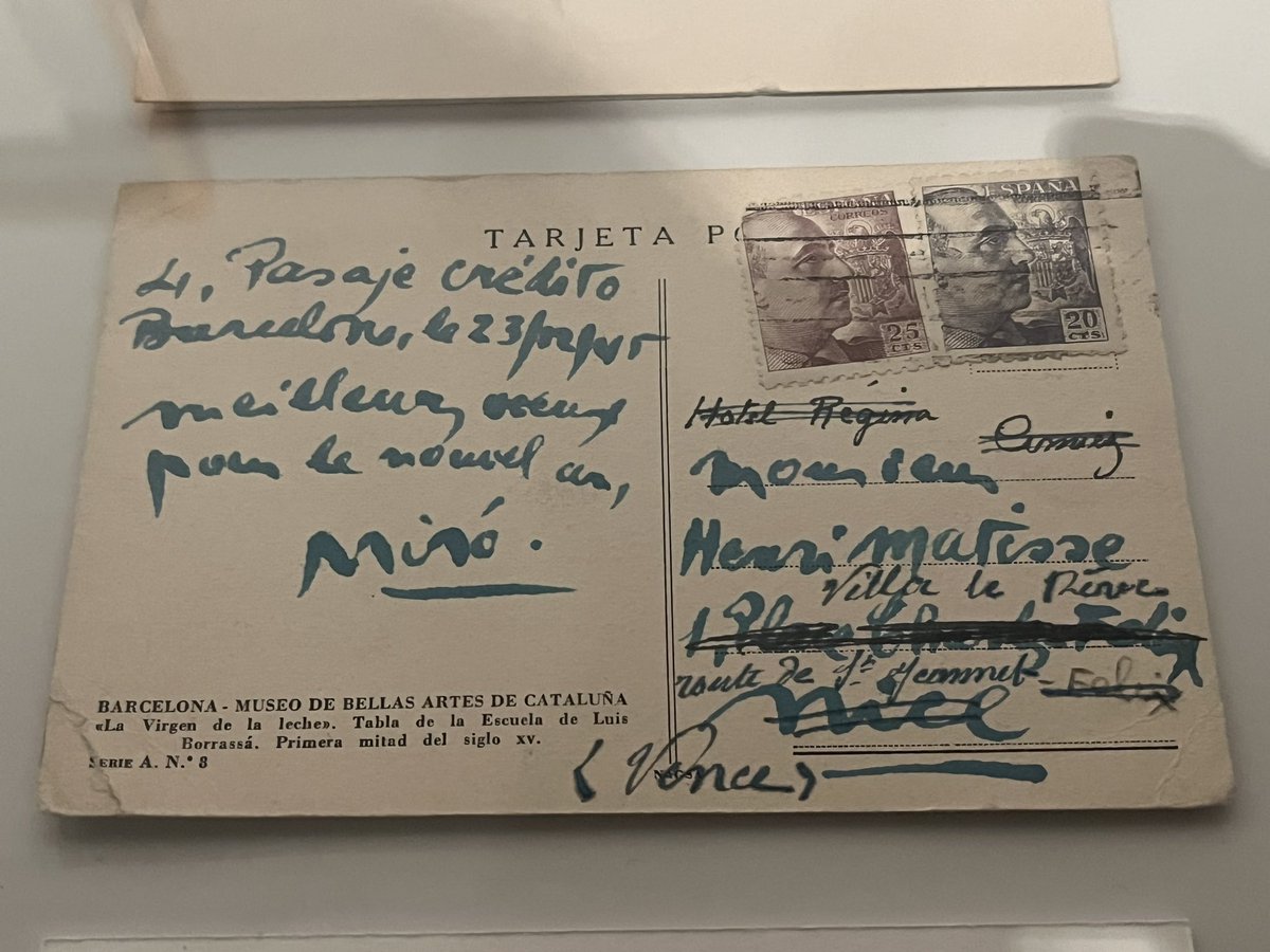 #MiróMatisse Dos estils i molts punts de confluència 

<a href="/fundaciomiro/">Fundació Joan Miró, Barcelona</a>