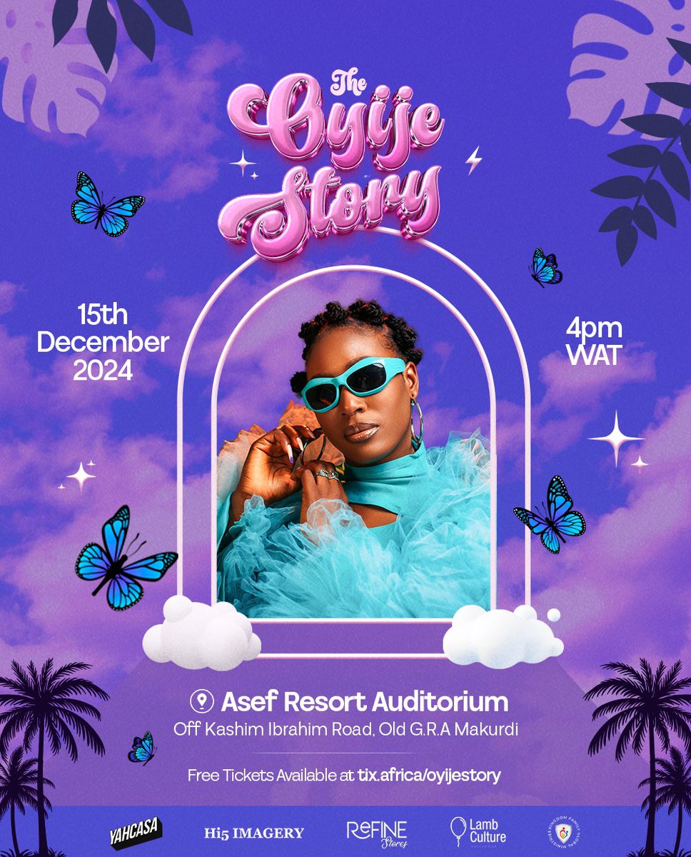 Oyije_'s tweet photo. Hey Queens, Set Your Reminders!!!ππ
Hit the link to get your tickets ππΌ
https://t.co/9mGdXreh3c
#oyije #theoyijestory #lambculture #jesusgirls #afrogospel #explorepage #fyp #girlie https://t.co/tRqz3DD28o
