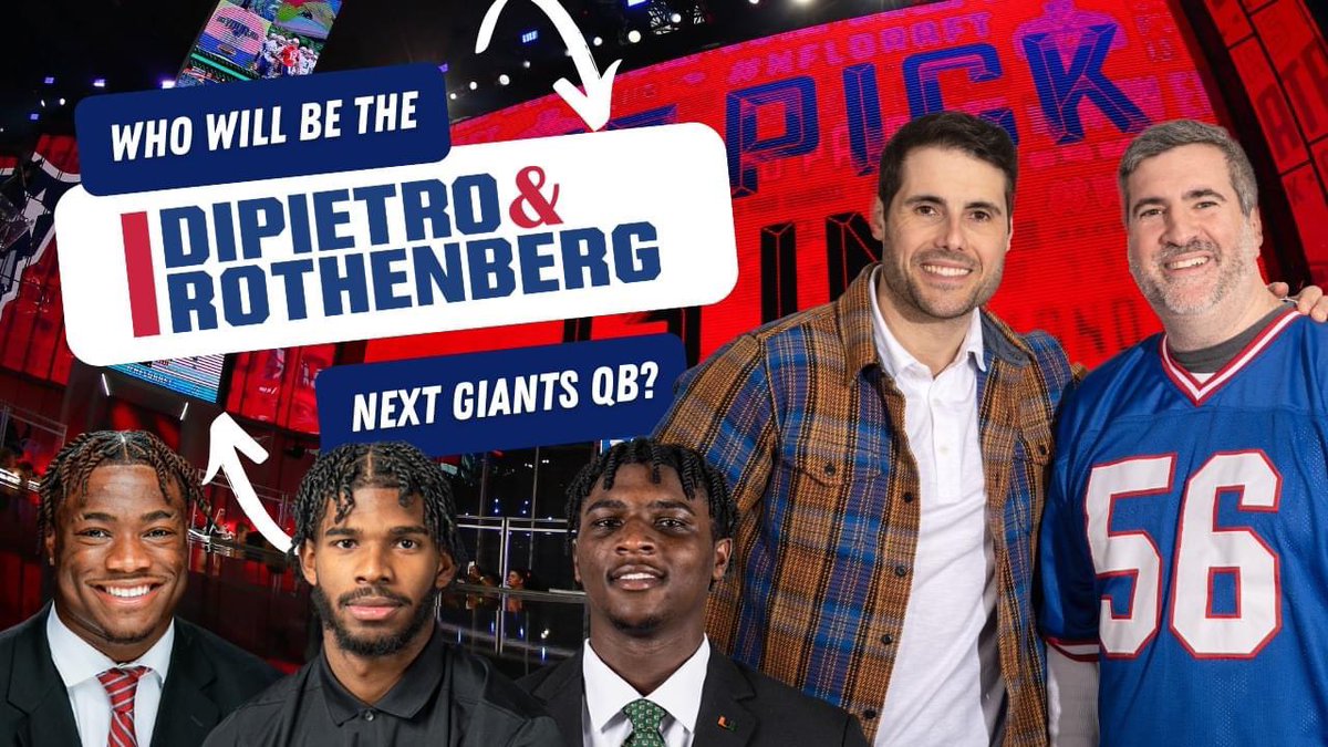 ESPN New York (@espnnewyork) on Twitter photo ICYMI on <a href="/DRonESPN/">DiPietro & Rothenberg</a>:
Who will be the next quarterback for the New York Giants?
Want more <a href="/HDumpty39/">Rick DiPietro</a>, <a href="/RothenbergESPN/">Dave Rothenberg</a>, <a href="/Radio_Randy/">RJ Santillo</a> and <a href="/RaySanti/">Ray Santiago 🇩🇴🇵🇷🇺🇸</a>? Subscribe NOW to <a href="/ESPNNewYork/">ESPN New York</a>’s YouTube channel! 👀
WATCH HERE: youtube.com/watch?v=VOBtRm… ICYMI on <a href="/DRonESPN/">DiPietro & Rothenberg</a>:
Who will be the next quarterback for the New York Giants?
Want more <a href="/HDumpty39/">Rick DiPietro</a>, <a href="/RothenbergESPN/">Dave Rothenberg</a>, <a href="/Radio_Randy/">RJ Santillo</a> and <a href="/RaySanti/">Ray Santiago 🇩🇴🇵🇷🇺🇸</a>? Subscribe NOW to <a href="/ESPNNewYork/">ESPN New York</a>’s YouTube channel! 👀
WATCH HERE: youtube.com/watch?v=VOBtRm…