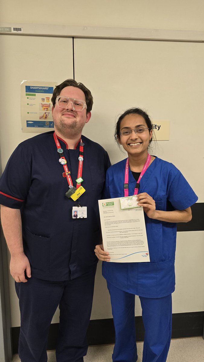 Congratulations to Ayushi on E12 on receiving your Daisy award 🌼 You are an asset to the Critical Care Team!