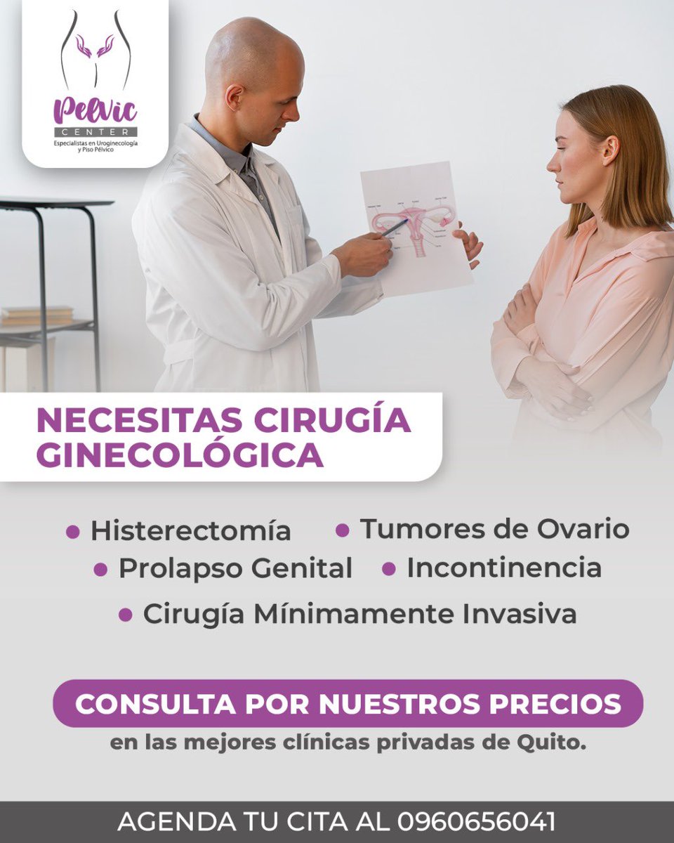 EcPelvic's tweet photo. 🚫 No postergues más el bienestar de tu salud ‼️ En #PelvicCenterEc te ofrecemos las mejores opciones en las mejores clínicas de la ciudad de #quito 
Consulta con los expertos ‼️
https://t.co/upBBbqWVtC 🌐
🆙 Whatsapp: 0960656041 
#ginecologiaenquito #pisopelvico #uroginecologia https://t.co/GrCCuu5nid