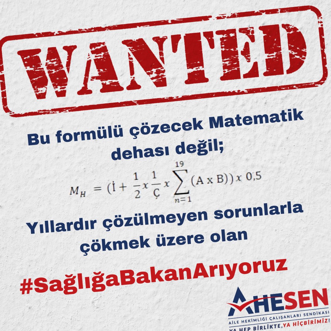 ahesenorgtr's tweet photo. Sahanın yıllardır çözülmeyen sorunlarıyla ilgilenecek, halk sağlığını önceleyecek nitelikte;
#SağlığaBakanArıyoruz

@AHEF2008 
@asef_tasef https://t.co/kpmEhhuFZ4