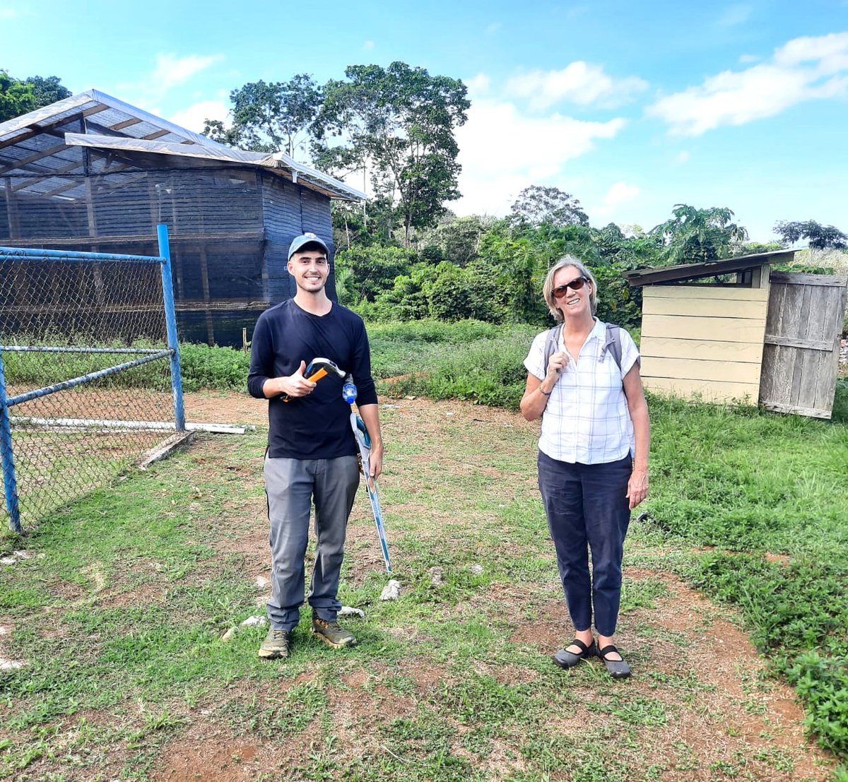#SiteVisits provide valuable information and insight on how well Volunteers are performing in their communities as it pertains to primary assignments, #community integration, and social health and well-being. Chris &amp; Donovan are definitely doing well! 💪 #PeaceCorps #Service 🇬🇾