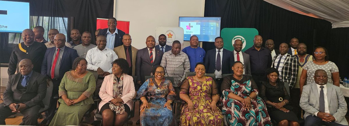 euinzim's tweet photo. This afternoon @euinzim🇪🇺🇿🇼 Head of Cooperation, Franck Porte, interacted with the newly oriented #HeForShe group of Parliamentarians. He  congratulated them on their personal and public commitment to advance gender equality and urged them to speak out against harmful practices and reject sexist comments.#HeForShe #GenderEquality 🇪🇺🤝🇿🇼