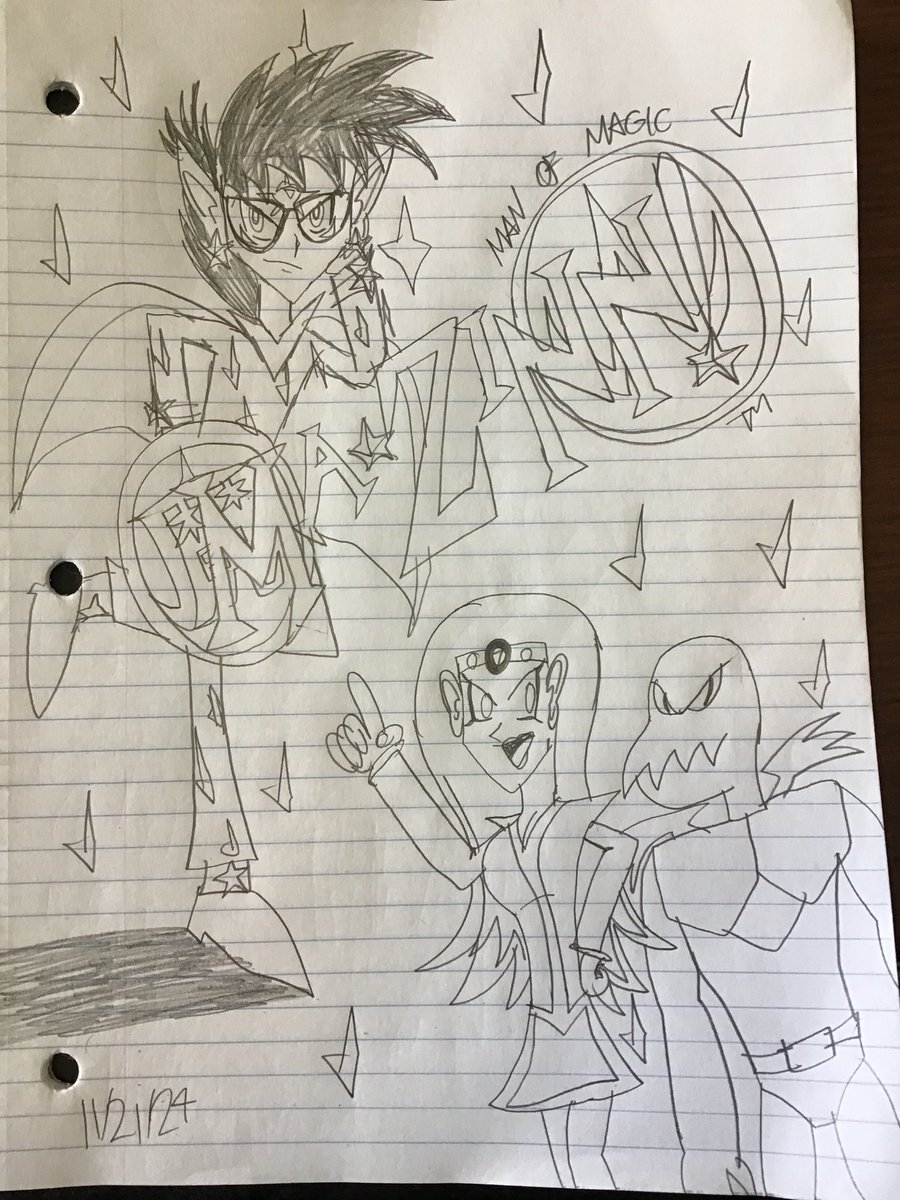 ReNellGlover's tweet photo. #ReNellGlover #ArtistOnTwitter #ArtistOnX #ArtistOnBluesky #ArtistOninstagram #artistonthreads #RealArtist #cartoon #artwork #drawings #drawingart #CartoonArt #anime #Comics #animation #drawing #cartoonist #mangaka #魔人 #MaZinn #ManOfMagic https://t.co/GEwD0jJcIF