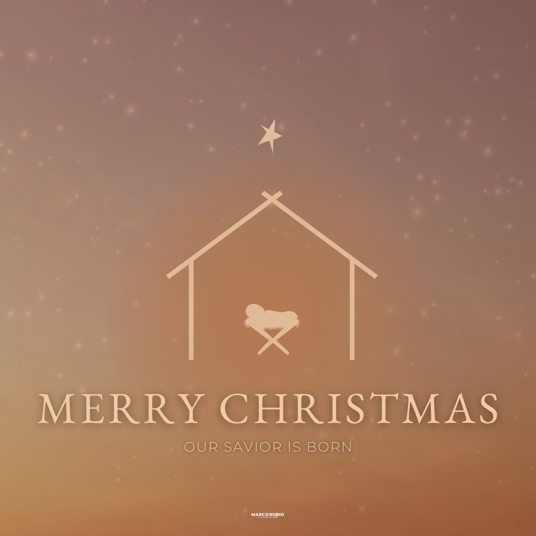 SenMarcoRubio's tweet image. Merry Christmas!