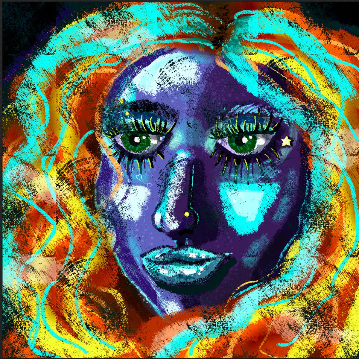 It's just a random art without a second thought