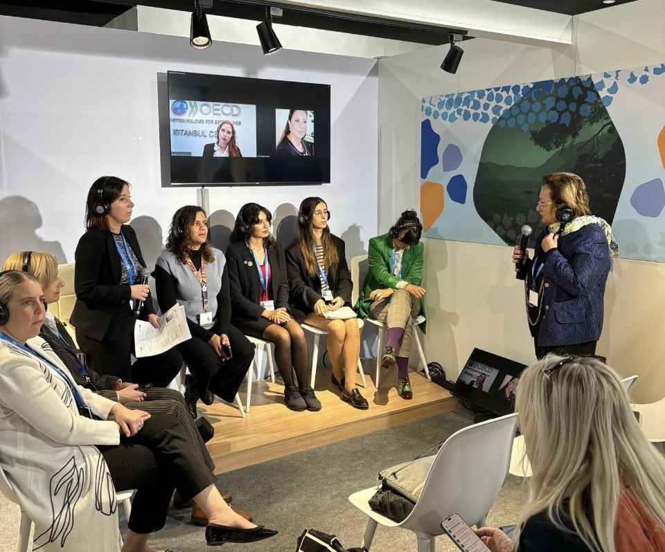 Today, CAN Africa proudly represented African women leaders at a dynamic COP29 panel.

We highlighted the importance of gender parity in climate negotiations, equitable finance for women-led initiatives, and the vital role of African women's leadership in driving climate action.