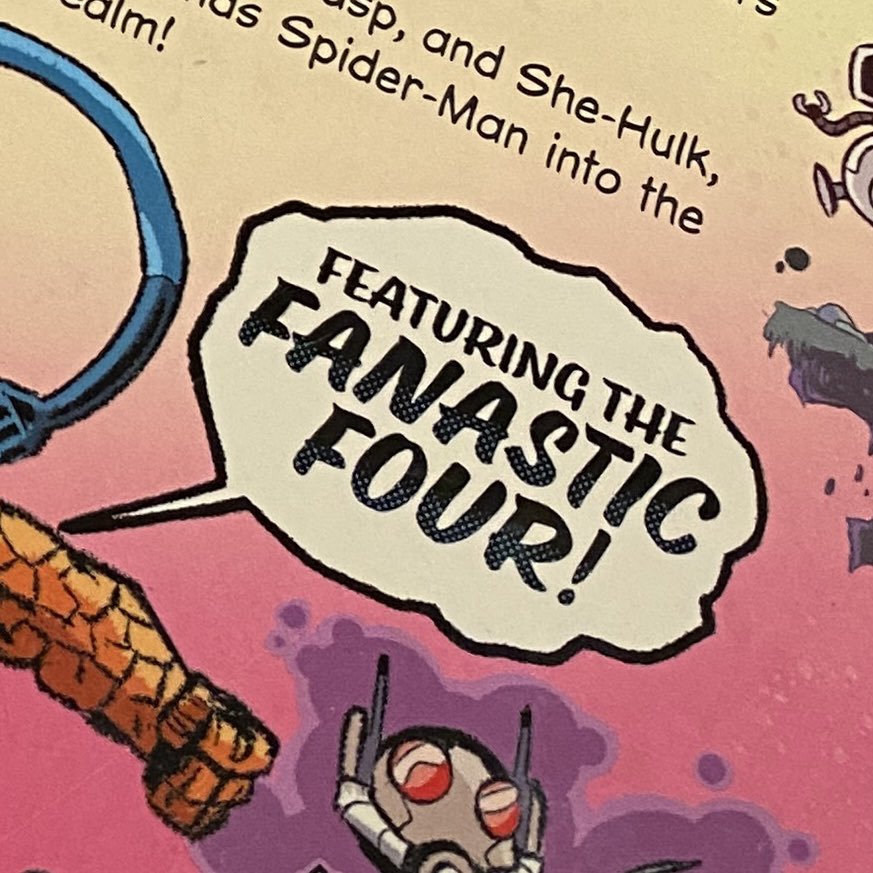 I read the first two of these with my 5-year-old in one sitting yesterday—big hit. He wanted me to start over again from the first one as soon as we finished the second.

Buuuuut…I mean, guys…they’re the second biggest words on the back cover...

(Mike is blameless, bless him)