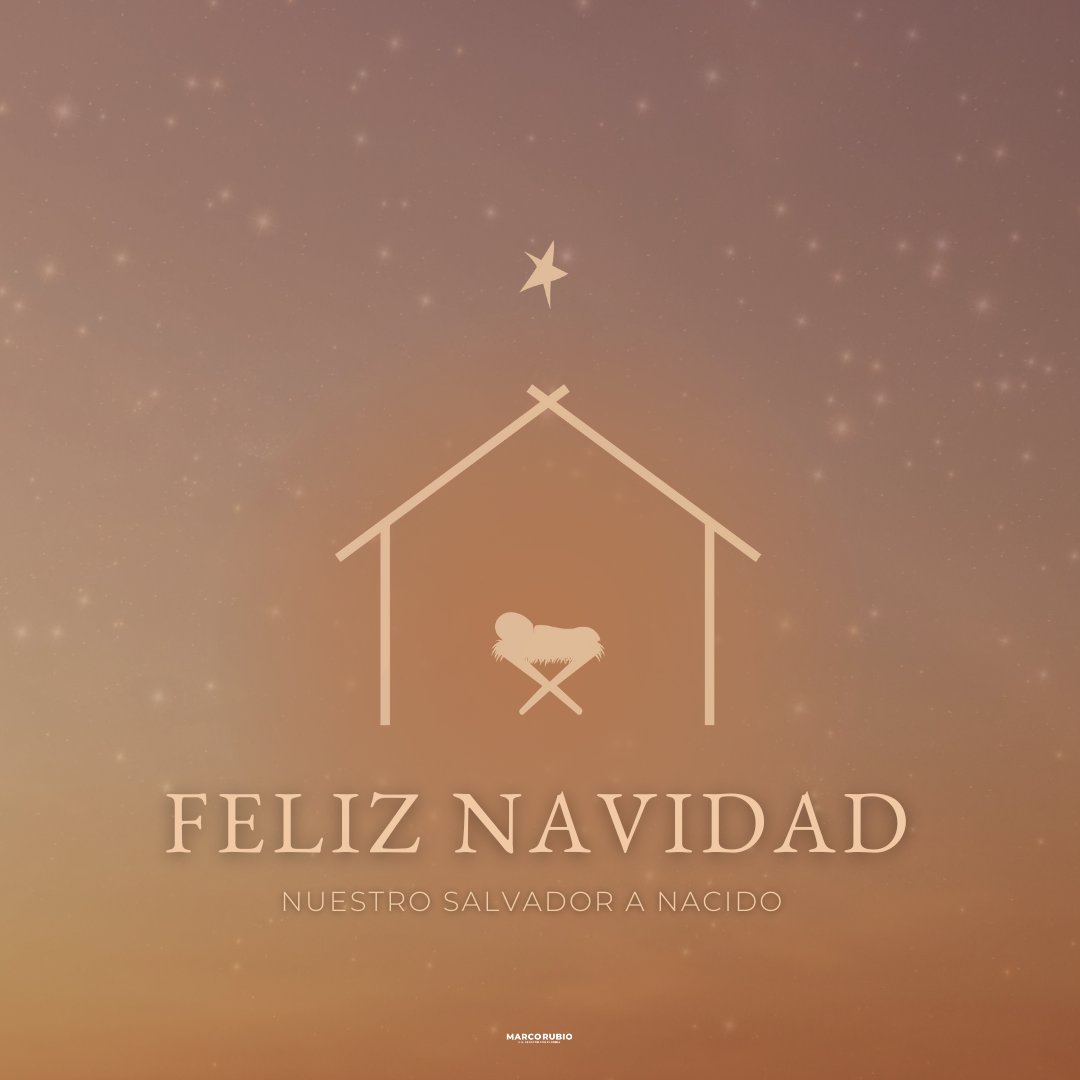 SenMarcoRubio's tweet image. Feliz Navidad!
