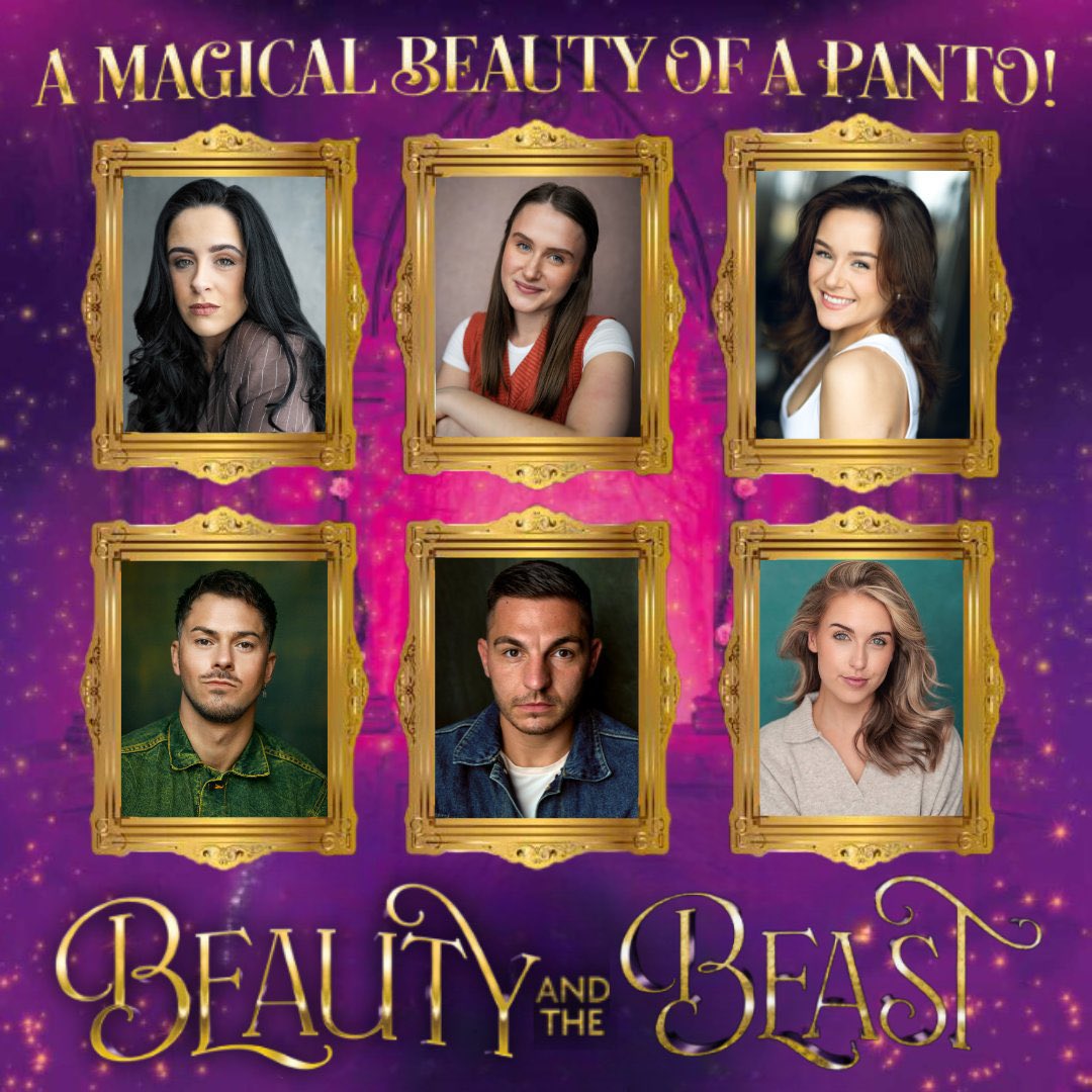 Our beauty of an ensemble!🥀

Kathy Bancroft (Cinderella), Christie Burgoyne (Better Man), Hattie Dibb (Half a Sixpence), Christopher Edward (Summer!), Dominic Hansford (42nd Street) &amp; Yasmin Riley (Black Widow)✨

🗓️ Sat 7 Dec - Sun 5 Jan 2025
🎟️ atgtix.co/43bPsmQ