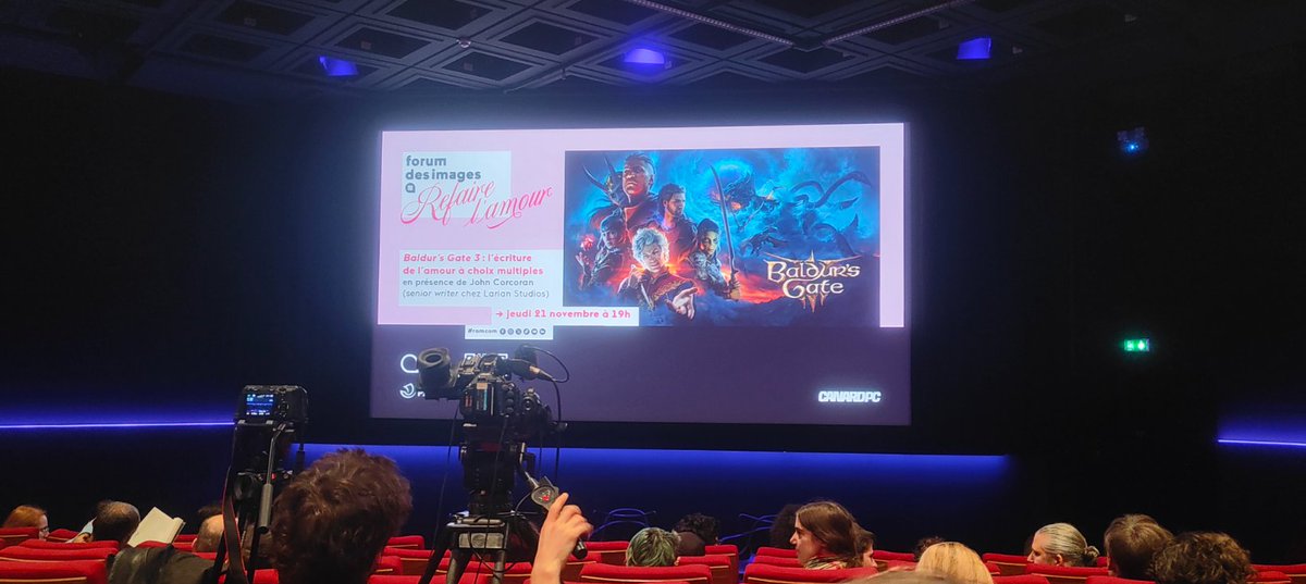 SybilCollas's tweet image. Rencontre avec @mrjohncorcoran sur l'écriture de Shadowheart pour BG3✨✨