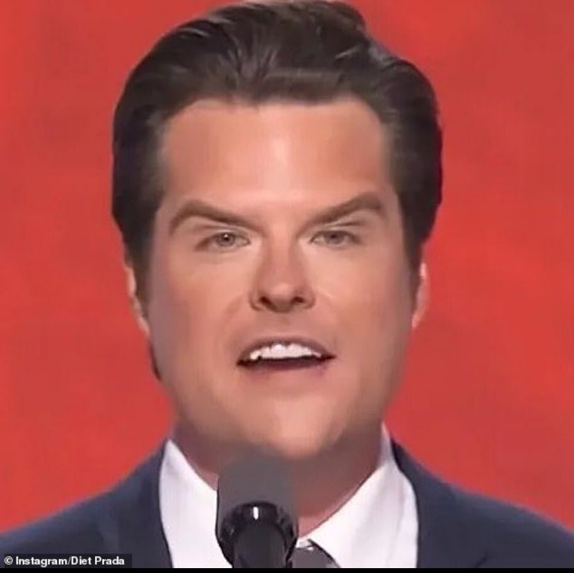 Matt Gaetz, the creepy pervert and pedophile, withdraws from the AG nomination. Buh bye loser!