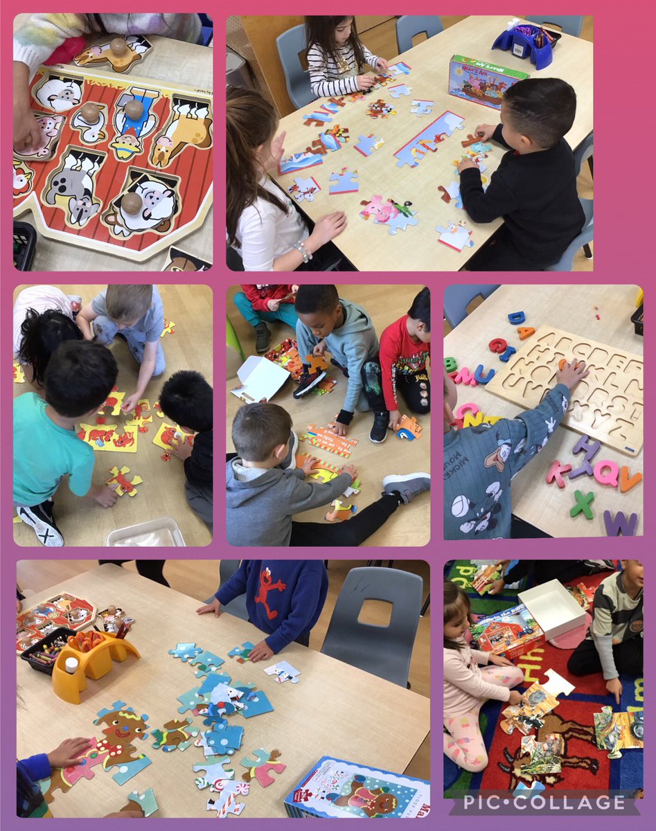 Puzzles are a great activity to practice how to be mindful using our sense of sight. 🧩👀 @OLFMilton <a href="/MindUP/">MindUP</a> #OLFFantastic