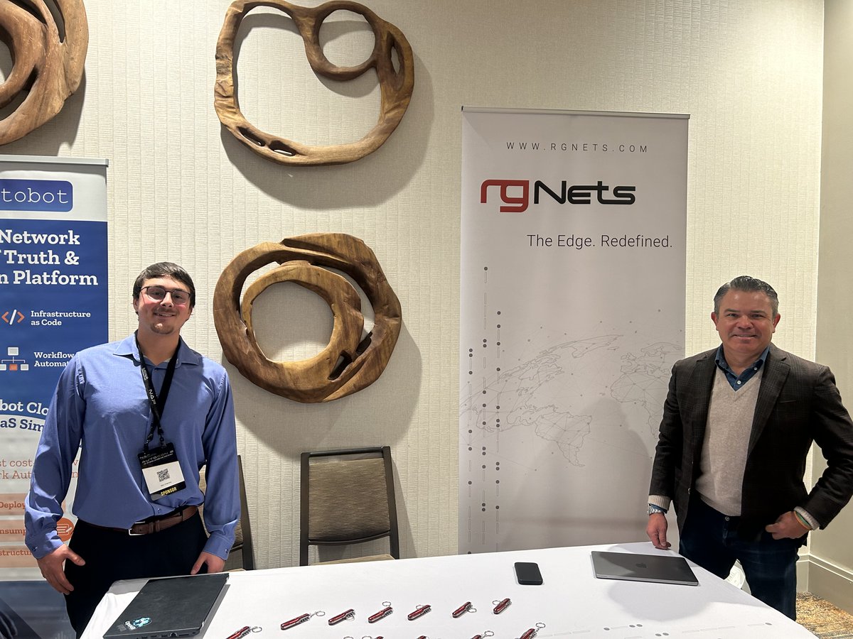 RG Nets (@rgnets) on Twitter photo Hello #autocon2 ! Stop by and say hi, we'd love to chat! Hello #autocon2 ! Stop by and say hi, we'd love to chat!