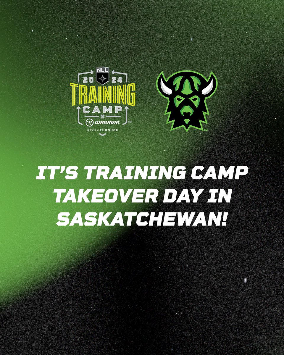 NLL's tweet photo. Today is going to be a Rush 🔋

#TrainingCampTakeover https://t.co/vD3GBzBN2C