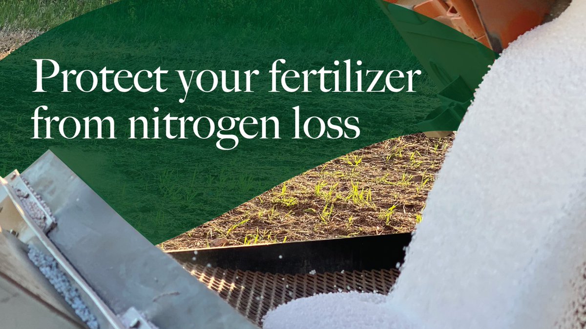 You wouldn’t fill your gas tank &amp; continue using it while there’s a leak right? Just as that leak wastes gas &amp; can damage your equipment, losing nitrogen without addressing it undermines your crop’s potential. Consider a nitrogen stabilizer: bit.ly/3CBulAR