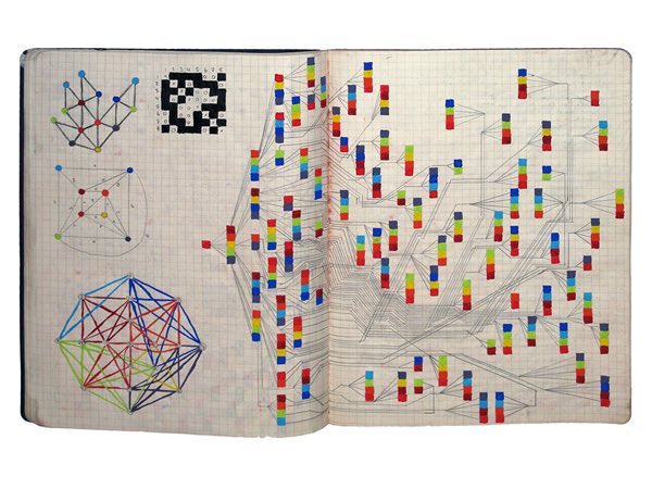 Owen Schuh, Mixed Material sketchbook. 2013.