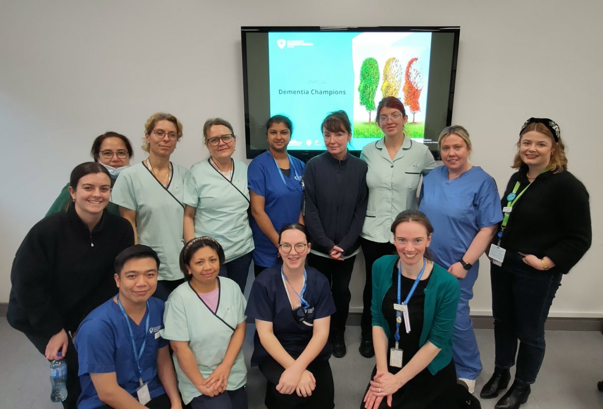 We’re proud to launch #DementiaChampions at SVUH, led by ANPs Claire O’Sullivan &amp; Sarah Cosgrave and Clinical Facilitators Sinead Dodd &amp; Joshua Nograles. This initiative reflects our commitment to supporting patients with dementia, enhancing care &amp; improving quality of life #SVUH