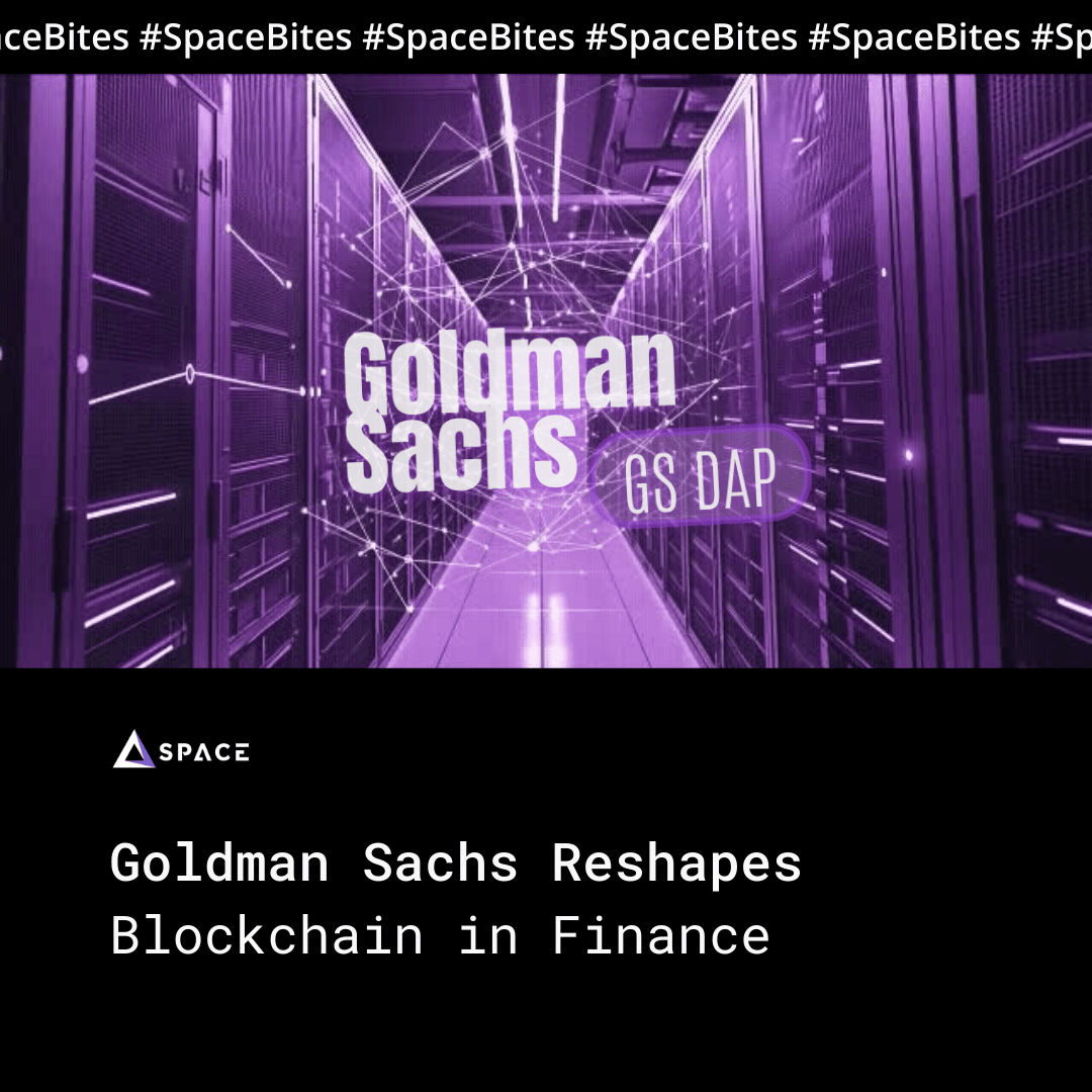 SpaceDevUy's tweet photo. #SpaceBites: Goldman Sachs Reshapes Blockchain in Finance 🏦💱

Is this the beginning of a more collaborative financial future? 🚀

#Blockchain #FinanceInnovation #GSDAP #GoldmanSachs #spacedev https://t.co/O6B5KY3UCX