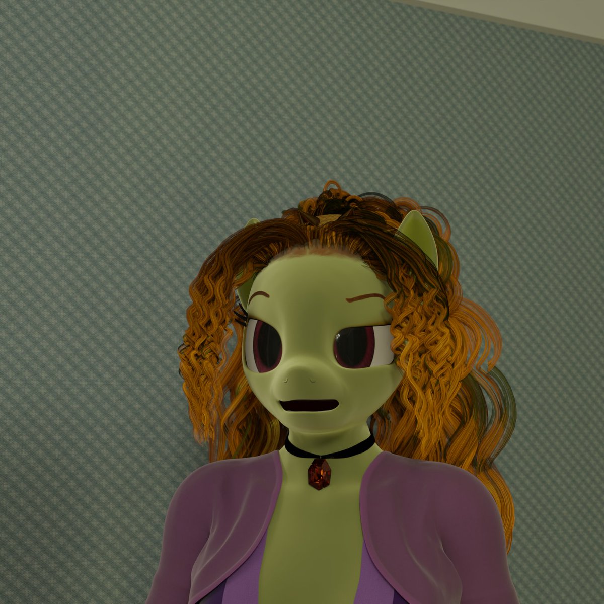 I was trying to ease an expression to soften it and I accidentally doubled it. The results were too good not to render out just to see. 🤣

(Included the actual expression I was going for, for reference)