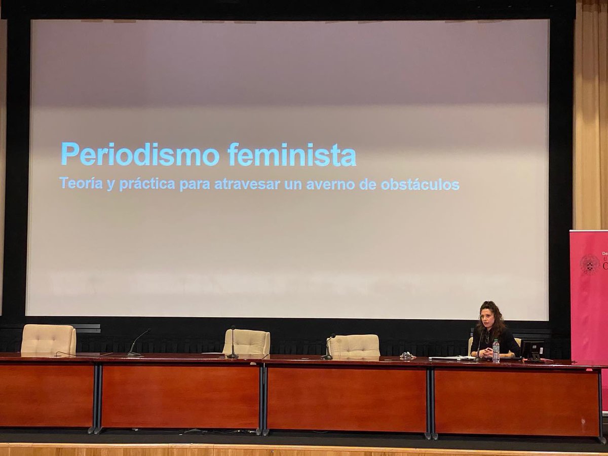UCMigualdad's tweet photo. 🟣Coeducación, periodismo feminista, el impacto de la investigación académica y la importancia del cine en la lucha contra la violencia de género fueron los temas que se abordaron en el cuarto día de las Jornadas.

#UnidadIgualdadUCM #25N #Ley1/2024 https://t.co/C057Z01EZz