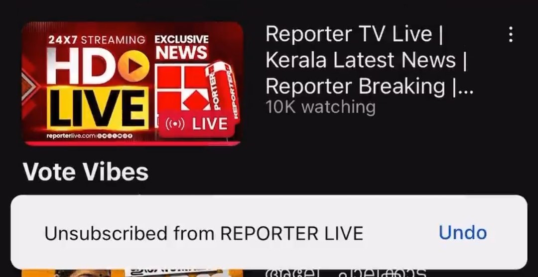 athulmnair1's tweet photo. #UnSubscribeReporterTV
മനുഷ്യൻ്റെ സ്വാഭാവിക ബുദ്ധിയെ വരെ ചോദ്യം ചെയ്യുന്ന തരത്തിൽ ഉള്ള മാനിപ്പുലേഷൻ ആണ് മൊട്ടയും സംഘിണിയും കൂടി ഈ ചാനെലിൽ നടത്തുന്നത് .
അത് ശിരൂർ മുതൽ ഇങ്ങ് പാലക്കാട് ഇലക്ഷനിൽ വരെ കണ്ടു.
പാലക്കാട് പോളിംഗ് % manipulate ചെയ്തത് ആണ് അവസാനത്തത്.. https://t.co/q7WGbIj5Fv