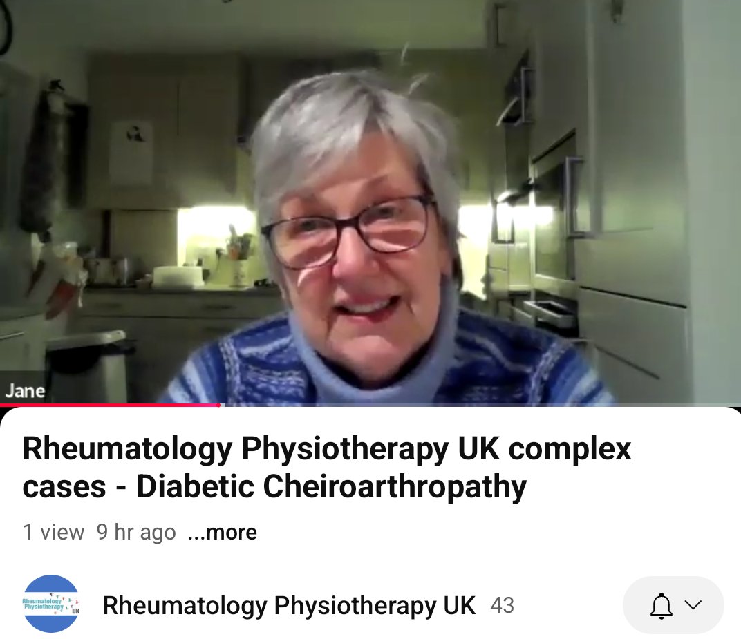 If you missed last night's complex case session you can catch up on YouTube. A rare condition expertly highlighted by Jane Owen.