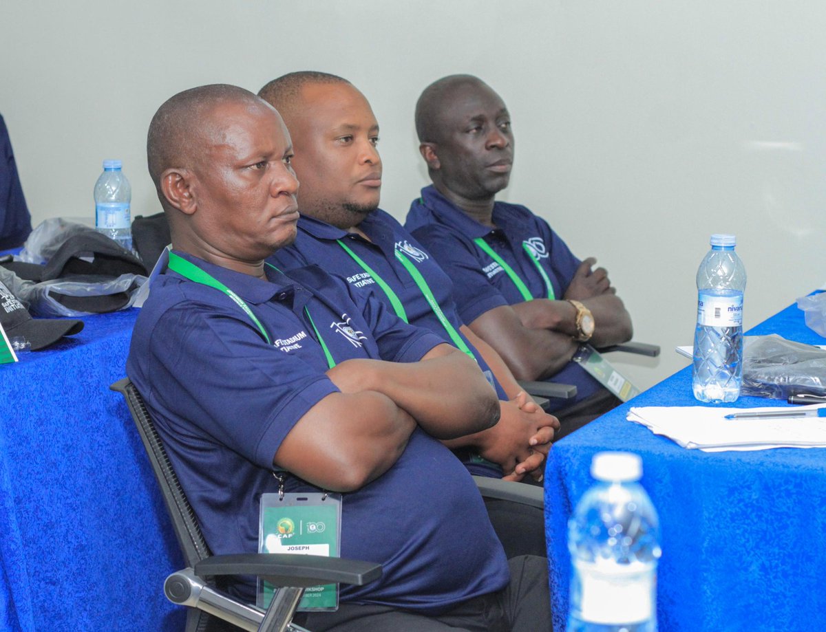 Congratulations to Our Safety and Security Officer Joseph Owundo for completing a three-day CAF Safe Stadium Initiative Workshop hosted at Mandela National Stadium came to an end today with the awarding of certificates by the FUFA President Hon. Magogo Moses Hassim. <a href="/CAF_Online/">CAF_Online</a>.