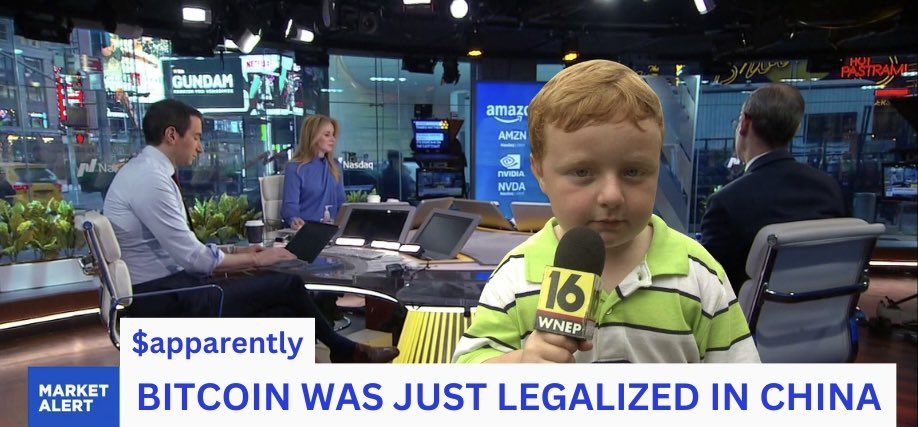 $apparently $btc was just legalized in China

$apparently we are going for the all time highs