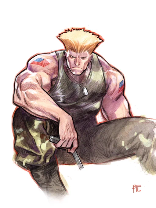 Guile#StreetFighter 