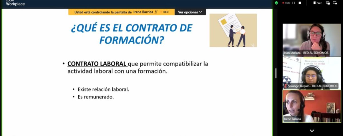 🎥Hoy hemos estado con Irene Barrios, experta en Contratos de Formación en Alternancia, explorando opciones para autónomos y pymes.
💡Hablamos sobre cómo contratar trabajadores con ventajas y bonificar los seguros sociales durante 2 años
¡Una oportunidad que no te puedes perder!