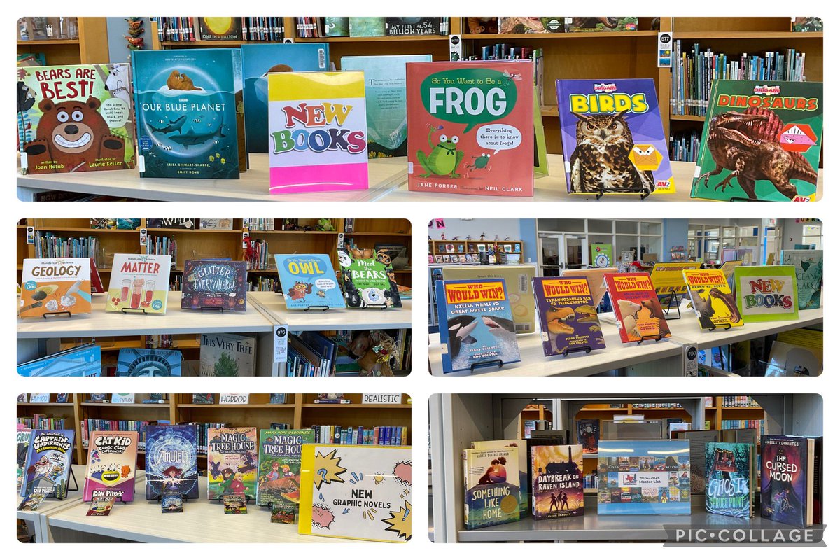 Mrs. Vargas (@kahn_library) on Twitter photo Out with the OLD (almost) and in with the NEW 😂. Students are having fun reading our new section of “Read me or they’ll weed me” books! And thrilled to have new books right before our break!📚 <a href="/DISD_Libraries/">Dallas ISD Libraries</a> Out with the OLD (almost) and in with the NEW 😂. Students are having fun reading our new section of “Read me or they’ll weed me” books! And thrilled to have new books right before our break!📚 <a href="/DISD_Libraries/">Dallas ISD Libraries</a>
