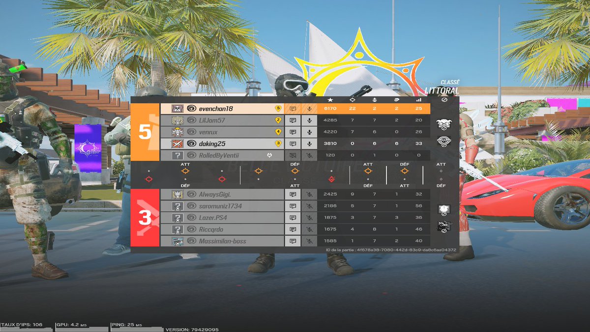 Data_R6S's tweet image. Loosing in a 5vs3 is wild