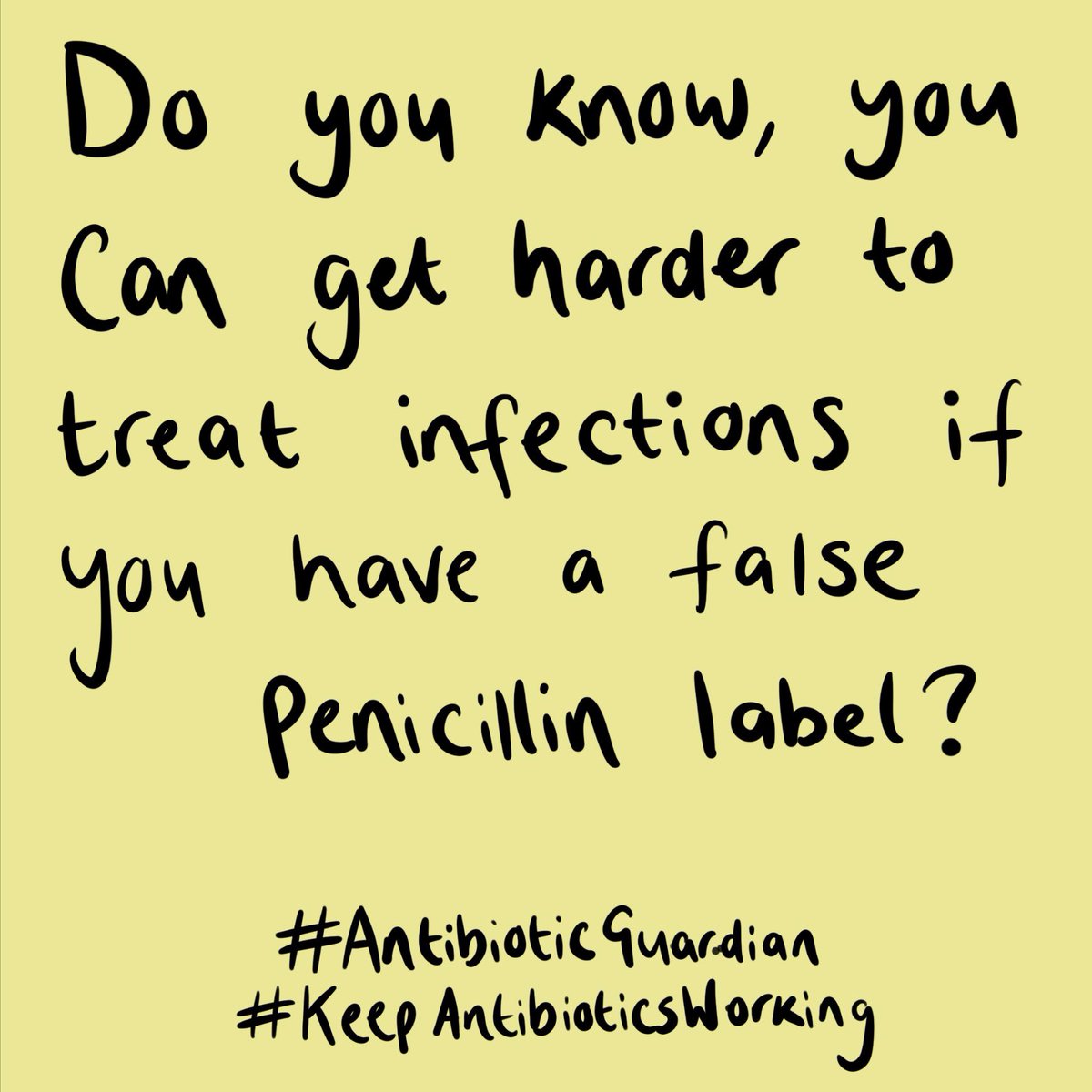 LivHospitalsPharmacy (@uhlgpharmacy) on Twitter photo DAY 4 #WAAW2024
‼️ALLERGY MANAGEMENT ⚠️
It is estimated that 10% of the population claim to have a penicillin allergy and less than 10% of this group have a true penicillin allergy
This <a href="/rpharms/">Royal Pharmaceutical Society</a> resource is very useful:
ow.ly/KP8o50Ua55s
#AMS #AllergyDelabelling DAY 4 #WAAW2024
‼️ALLERGY MANAGEMENT ⚠️
It is estimated that 10% of the population claim to have a penicillin allergy and less than 10% of this group have a true penicillin allergy
This <a href="/rpharms/">Royal Pharmaceutical Society</a> resource is very useful:
ow.ly/KP8o50Ua55s
#AMS #AllergyDelabelling