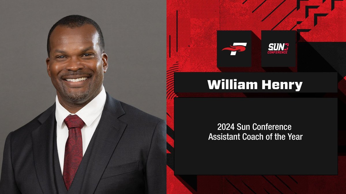 Southeastern Football (@seufirefootball) on Twitter photo HUGE congratulations to William Henry for being named Sun Conference Assistant Football Coach of the Year!
#FuelTheFire🔥 HUGE congratulations to William Henry for being named Sun Conference Assistant Football Coach of the Year!
#FuelTheFire🔥