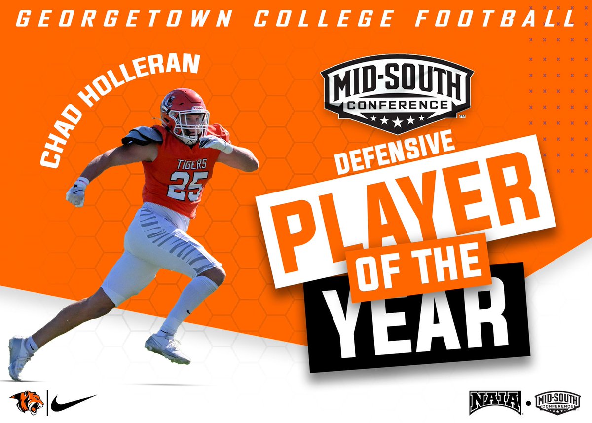 Georgetown College Football (@gtown_football) on Twitter photo ๐๐๐ฎ๐ ๐ซ๐๐ถ๐๐๐๐ ๐๐ป ๐๐ฝ๐ ๐ด๐๐ถ๐๐
๐๐๐๐๐ง๐ฌ๐ข๐ฏ๐ ๐๐ฅ๐๐ฒ๐๐ซ ๐จ๐ ๐ญ๐ก๐ ๐๐๐๐ซ:
๐๐๐ซ๐ข๐ฎ๐ฌ ๐๐๐๐ฅ
๐๐๐๐๐ง๐ฌ๐ข๐ฏ๐ ๐๐ฅ๐๐ฒ๐๐ซ ๐จ๐ ๐ญ๐ก๐ ๐๐๐๐ซ:
๐๐ก๐๐ ๐๐จ๐ฅ๐ฅ๐๐ซ๐๐ง
#TigerPride๐
| #1and0 ๐๐๐ฎ๐ ๐ซ๐๐ถ๐๐๐๐ ๐๐ป ๐๐ฝ๐ ๐ด๐๐ถ๐๐
๐๐๐๐๐ง๐ฌ๐ข๐ฏ๐ ๐๐ฅ๐๐ฒ๐๐ซ ๐จ๐ ๐ญ๐ก๐ ๐๐๐๐ซ:
๐๐๐ซ๐ข๐ฎ๐ฌ ๐๐๐๐ฅ
๐๐๐๐๐ง๐ฌ๐ข๐ฏ๐ ๐๐ฅ๐๐ฒ๐๐ซ ๐จ๐ ๐ญ๐ก๐ ๐๐๐๐ซ:
๐๐ก๐๐ ๐๐จ๐ฅ๐ฅ๐๐ซ๐๐ง
#TigerPride๐
| #1and0