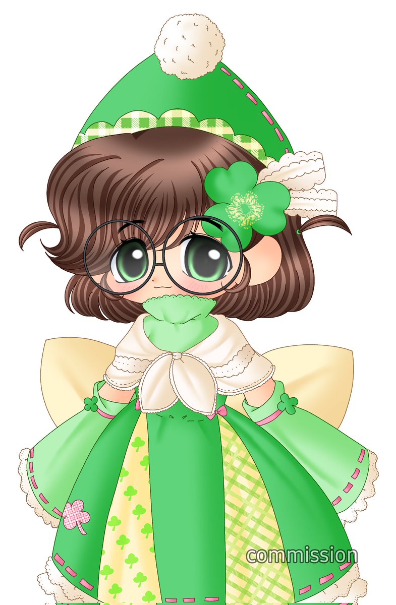 commission for <a href="/cloverchibi_/">cloverchibi 🌈☘️🌰 // gnome vtuber</a>