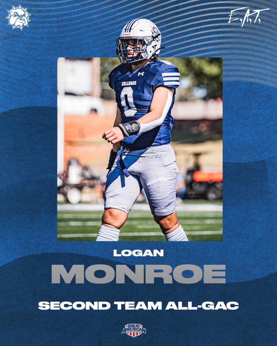 Logan Monroe

Second Team All-GAC selection on defense ✅

#BlueCollar x #EAT