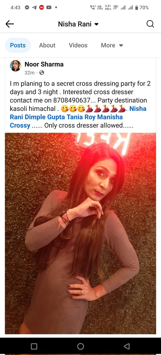 NishaNova1's tweet photo. #crossdresing #partytime https://t.co/dkirbY9Nc4