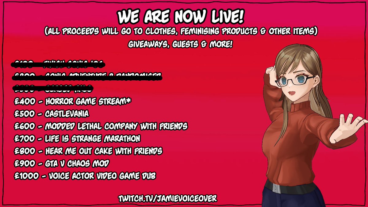 JamieVoiceOver's tweet photo. Day 3 is starting right now! I'm feeling a bit groggy so we're going to keep it relatively lowkey. Drop by and keep me company? https://t.co/i3zf3COQ9l https://t.co/WamfLhZZkn