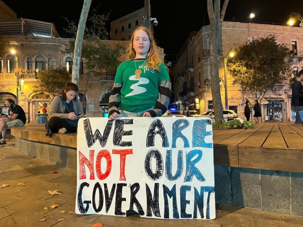 AllHostages's tweet photo. We are not our government. https://t.co/nENUxsSTU1