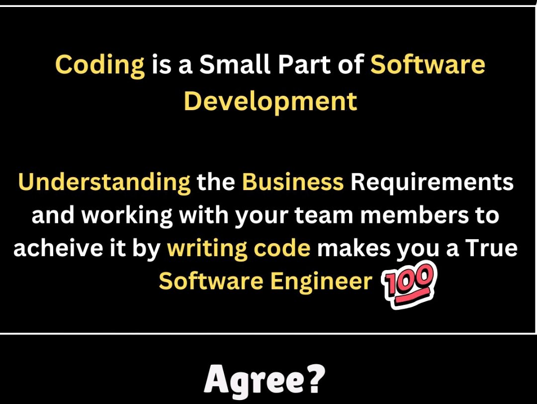 techchauhan_'s tweet image. Agree or not?